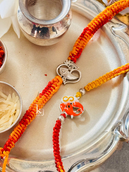 Om Ganesha rakhi