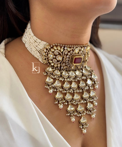 Ginie bridal choker set