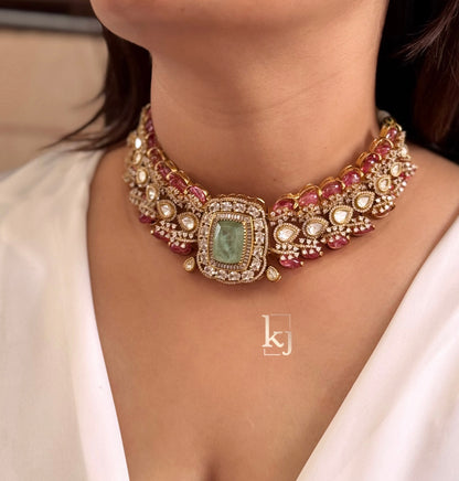 Firoza choker set