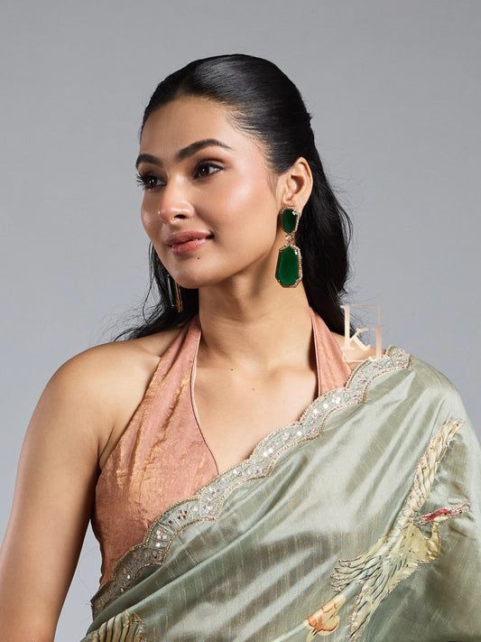 Amelia Green Earrings