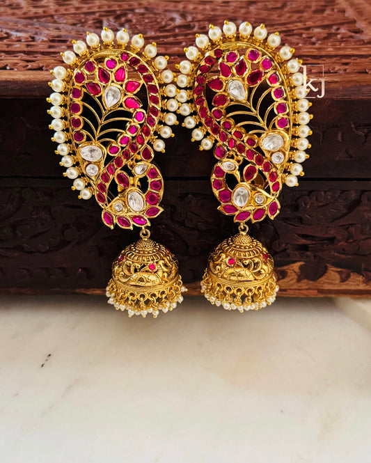 Aradhya earcuff earrings set
