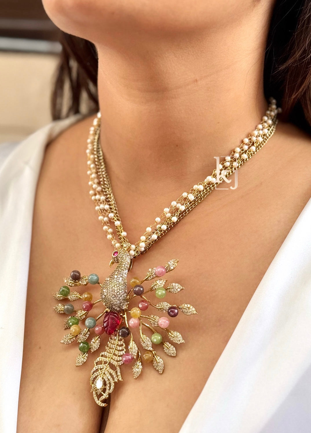 Noil pendant set