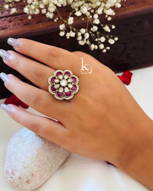 Plumeria Ring