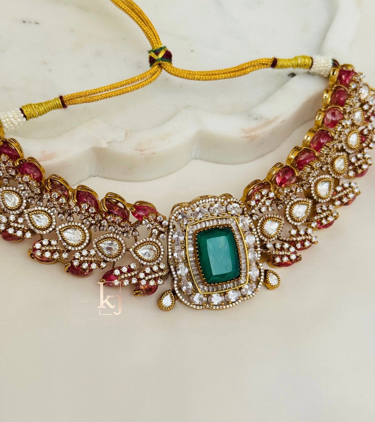 Firoza choker set