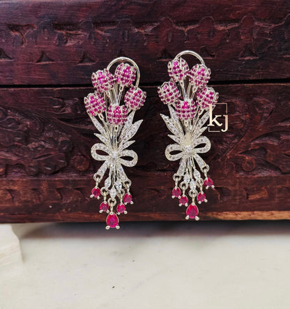 Tulips earrings set