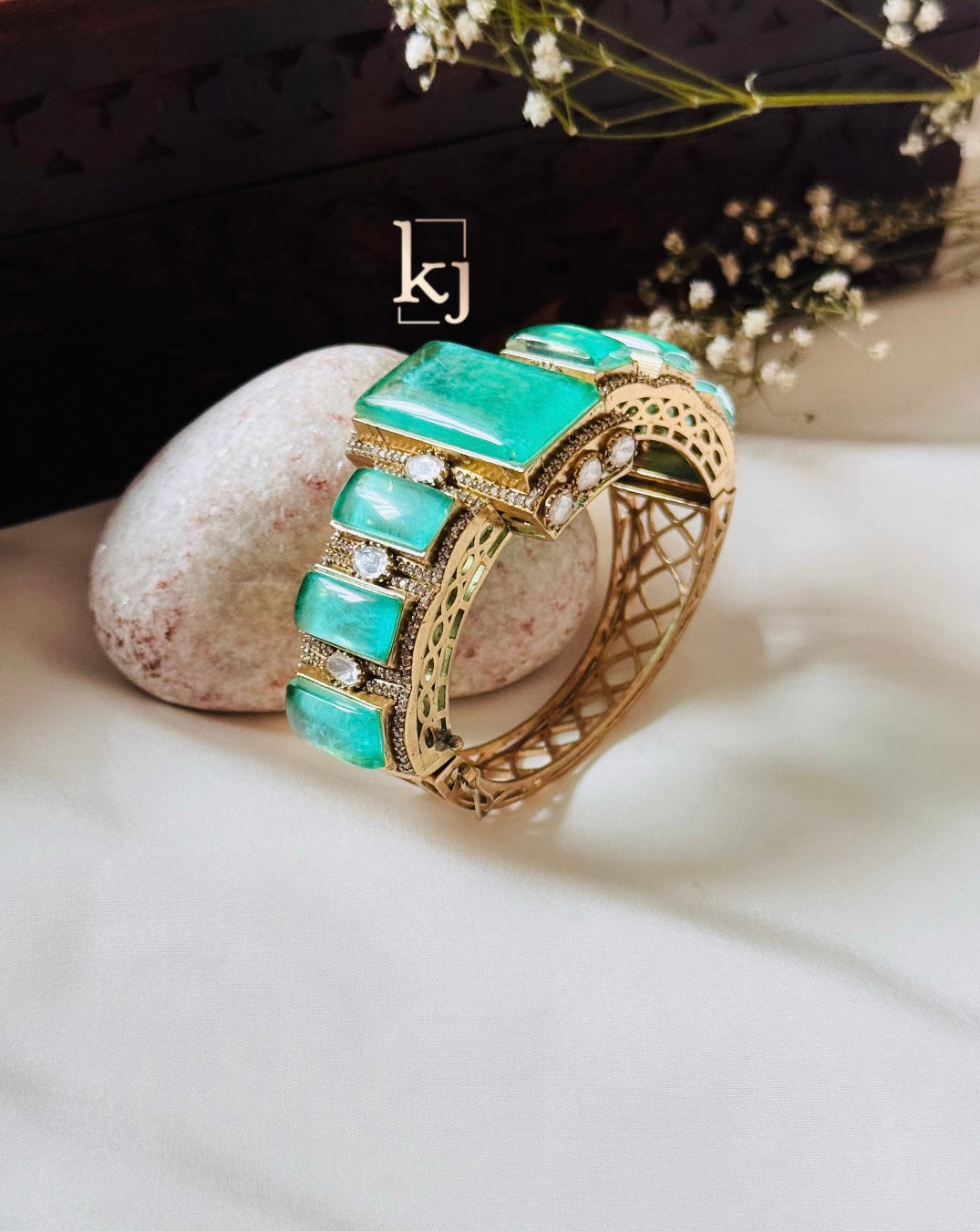 Zinnias bracelet