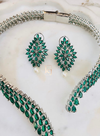 Onyx necklace set
