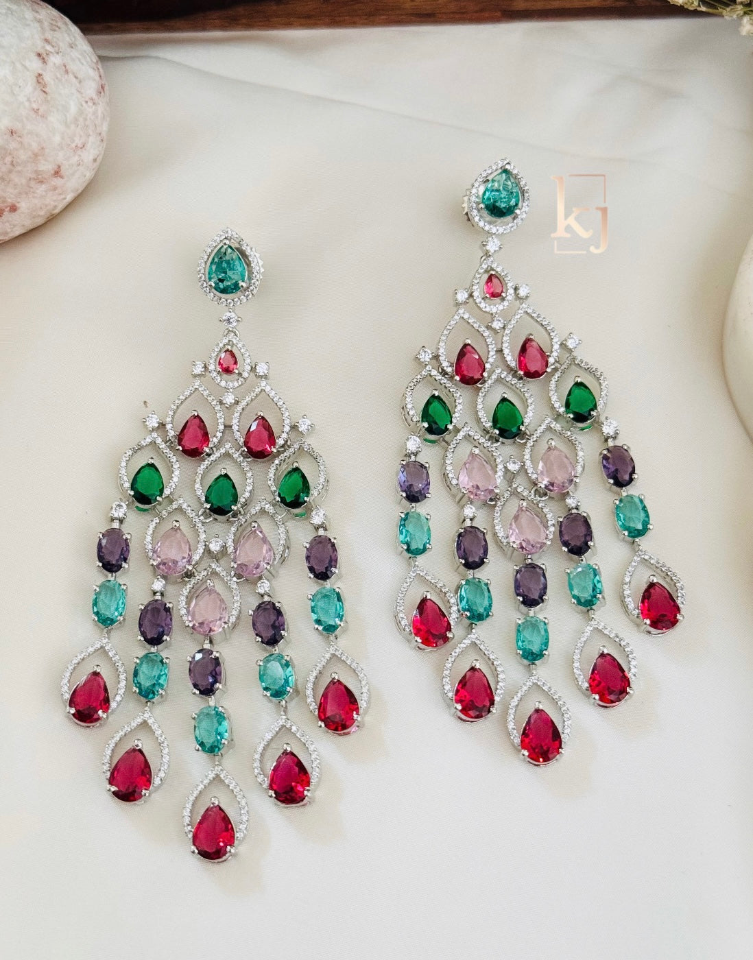 Caroline earrings set