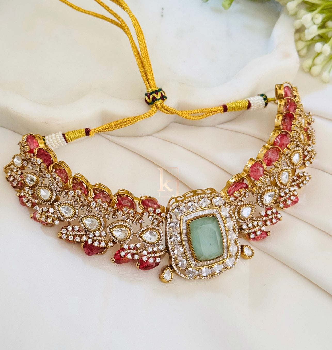 Firoza choker set