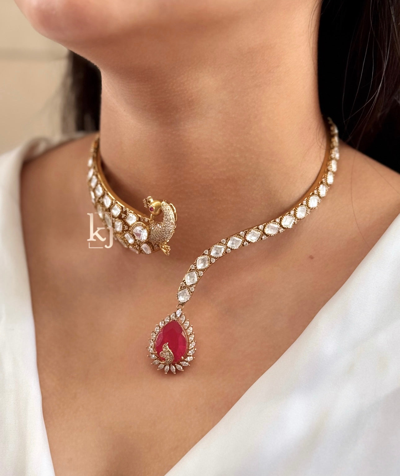 Ruza necklace set