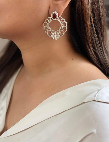 Laghuvi Earrings set