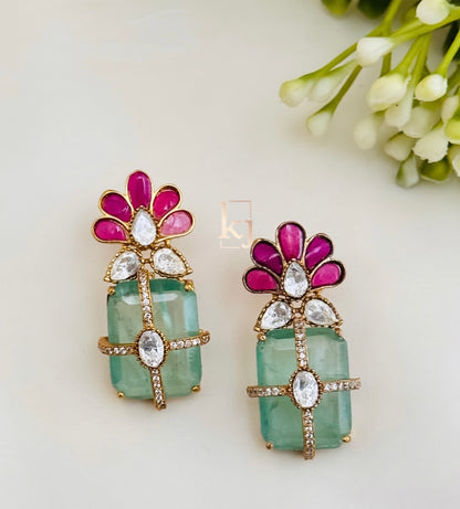 Minza earrings set