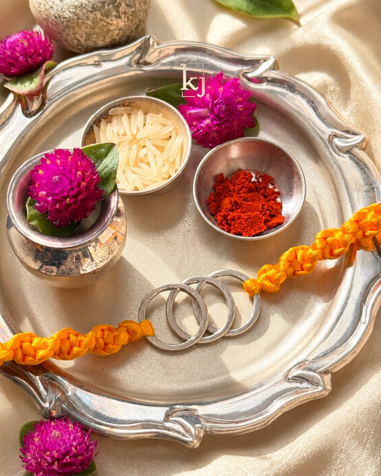 92.5 Silver Fiyona Rakhi
