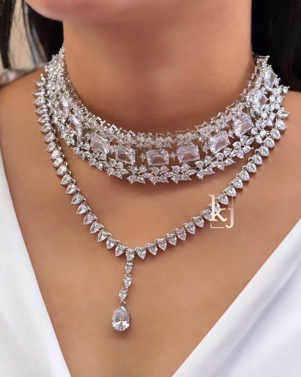 Gristle necklace set