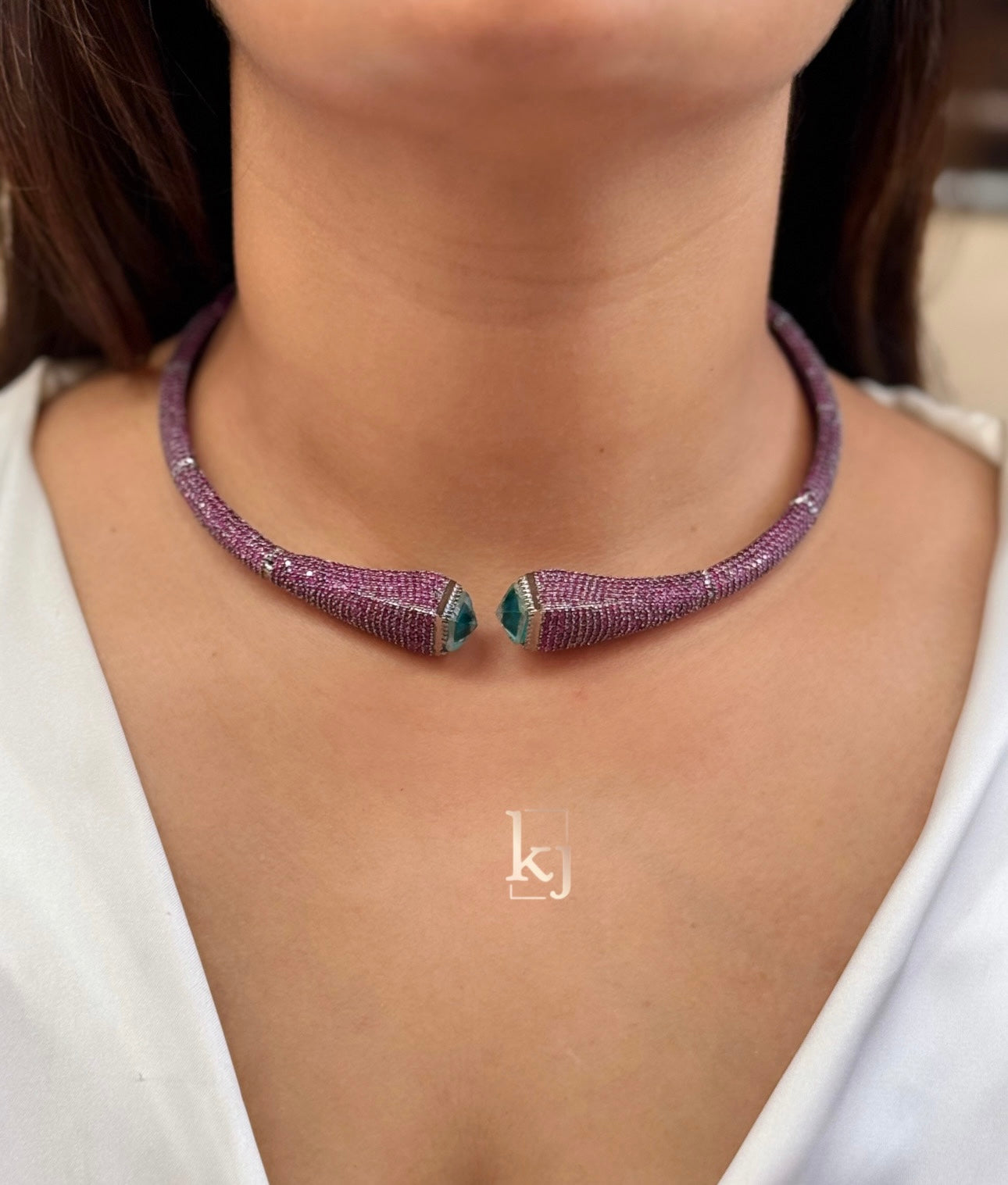 Ruzi necklace set