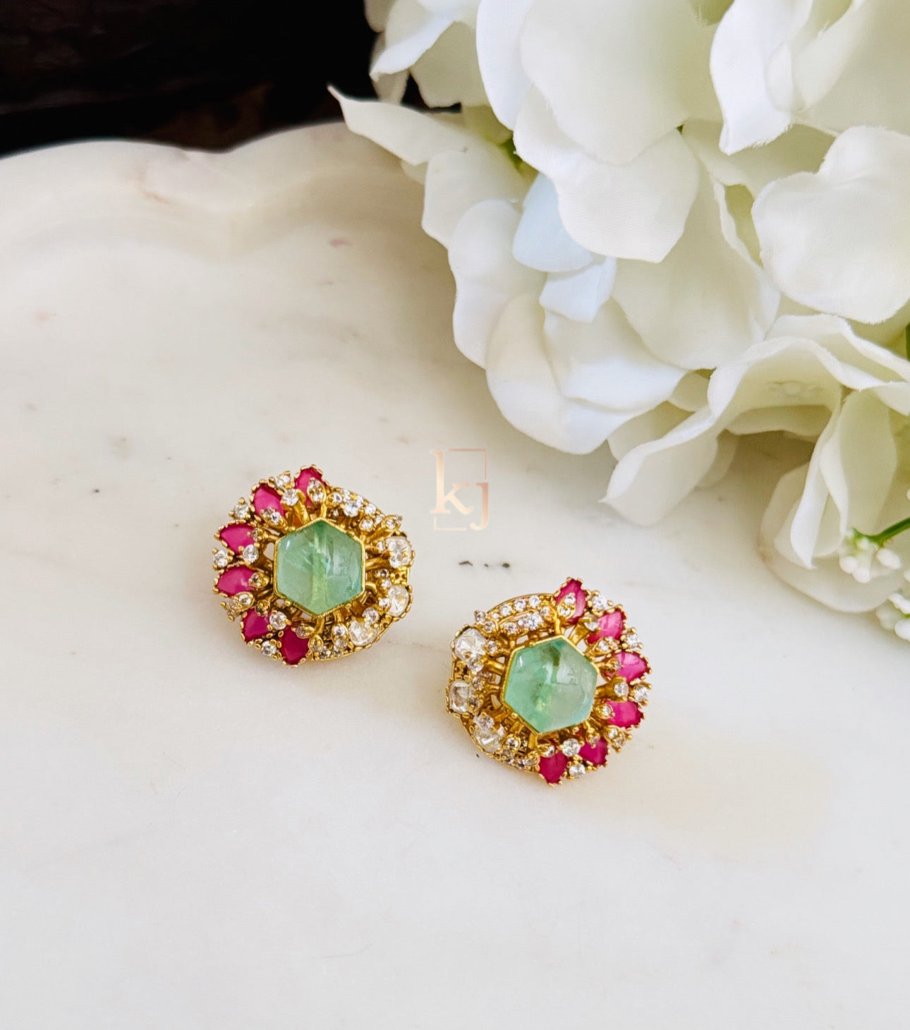 Ebony earrings set