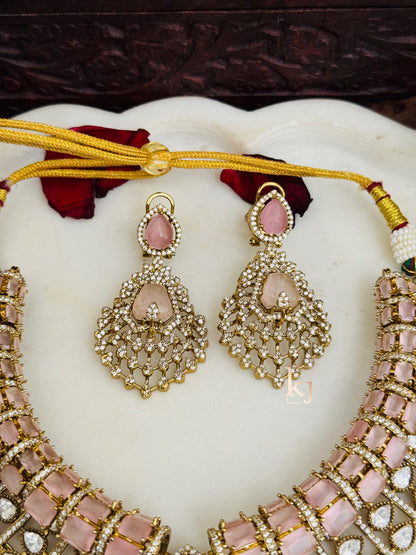 Azure necklace set