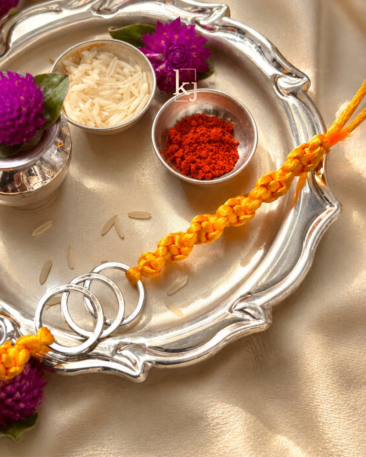 92.5 Silver Fiyona Rakhi