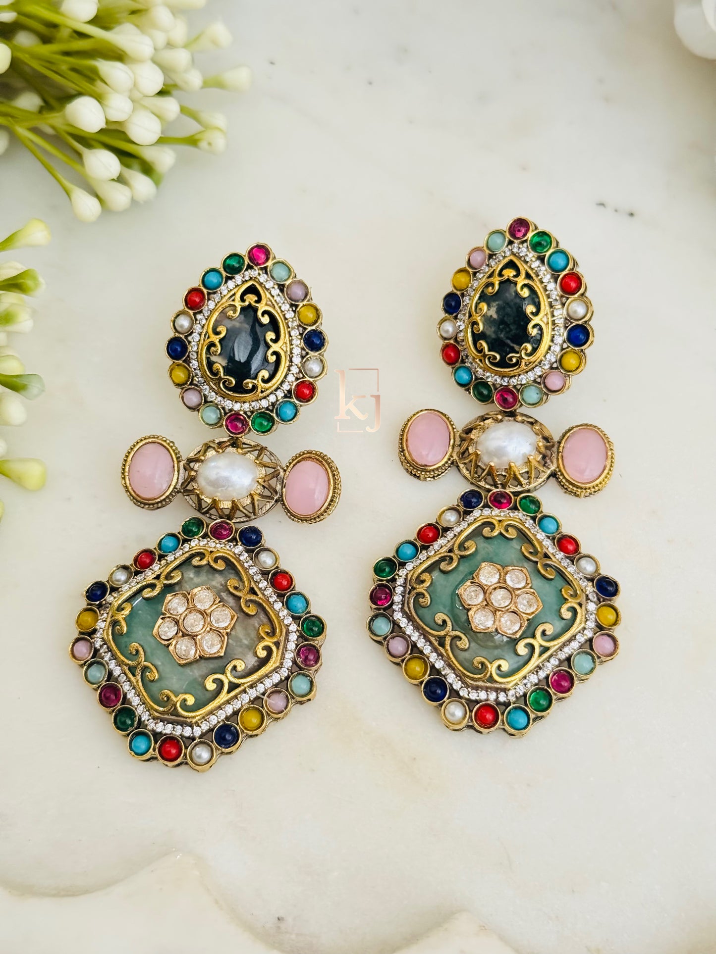 Deliza earrings set