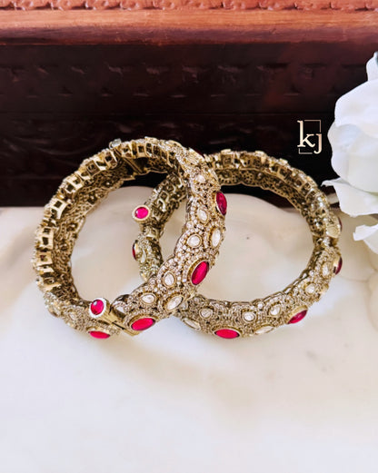 Rhea Bangle set pair