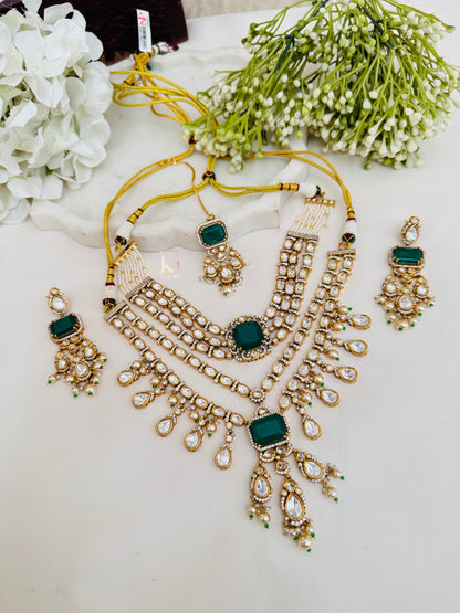 Zoya bridal choker and necklace set