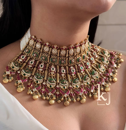 Julia bridal choker set
