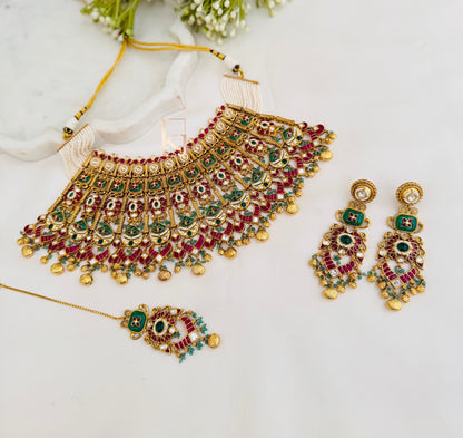 Julia bridal choker set