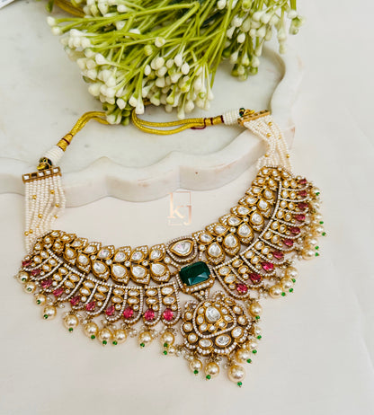 Rosalie bridal choker set