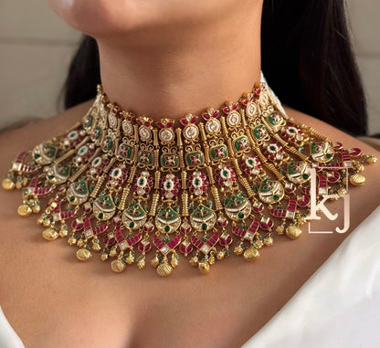 Julia bridal choker set