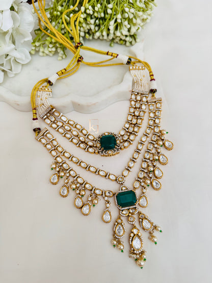 Zoya bridal choker and necklace set