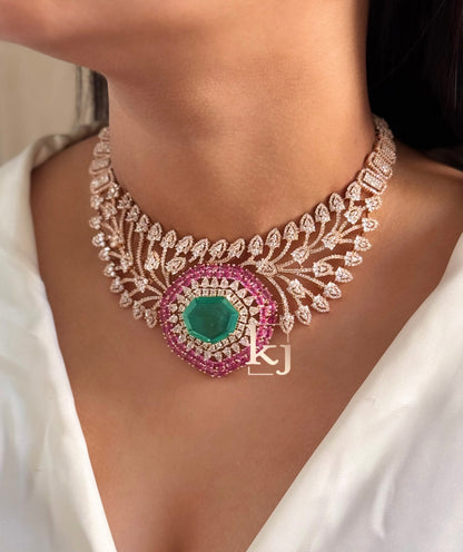 Rose choker set