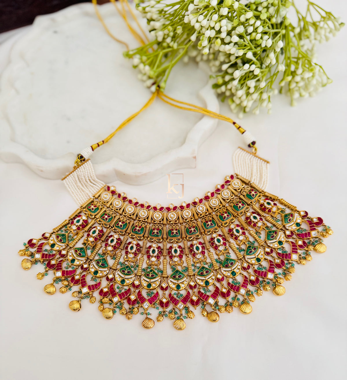 Julia bridal choker set